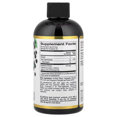 California Gold Nutrition Adult Sambucus Elderberry Syrup – 240 ml (8 fl oz)