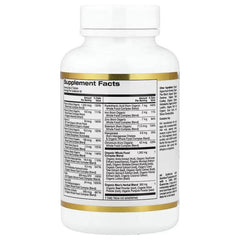 California Gold Nutrition Organic Whole Food Men’s 40+ Multivitamin – Organic Botanical Blend – 60 Tablets