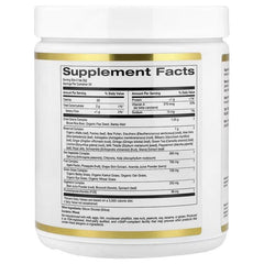 California Gold Nutrition Super Greens – Spirulina, Chlorella, Kelp & Apple Pectin – 250 g