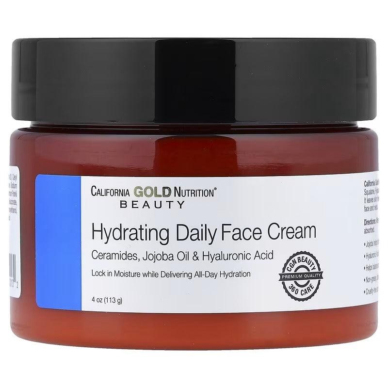 California Gold Nutrition Beauty Hydrating Daily Face Cream – 113 g (4 oz)
