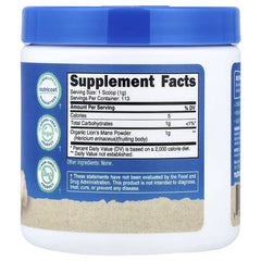 Nutricost Organic Lion’s Mane Mushroom Powder – Cognitive & Wellness Support