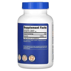 Nutricost Citric Acid 1,000 mg Capsules – Daily Wellness Support Supplement