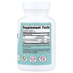 Nutricost Women Folic Acid with Biotin & Vitamin B12 Capsules – Daily Women's Wellness Support