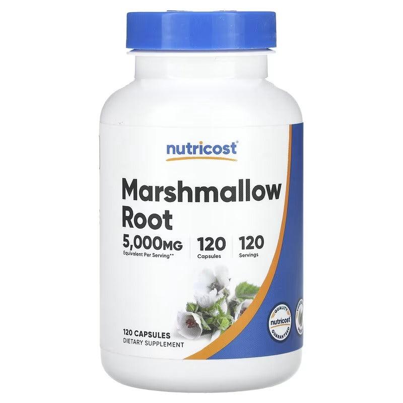 Nutricost Marshmallow Root 5,000mg – Herbal Supplement, 120 Capsules