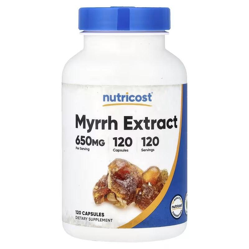 Nutricost Myrrh Extract 650mg – Herbal Supplement, 120 Capsules