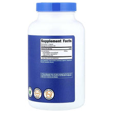 Nutricost Uva Ursi supplement facts label on bottle with blue back panel