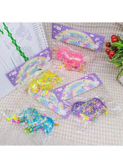 Assorted Rainbow Unicorn Maltose Squishy Toy – Slow Rebound Squeeze Stress Relief Toy