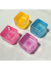 Assorted 3.5cm Maltose Ice Cube Squishy Toy – Slow Rebound Stress Relief Squeeze Toy