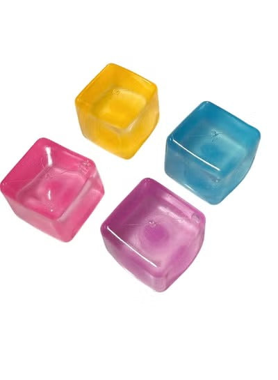 Assorted 3.5cm Maltose Ice Cube Squishy Toy – Slow Rebound Stress Relief Squeeze Toy