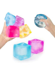 Assorted 3.5cm Maltose Ice Cube Squishy Toy – Slow Rebound Stress Relief Squeeze Toy