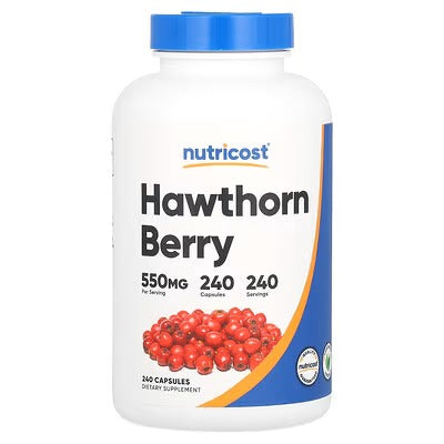 Nutricost Hawthorn Berry 550mg, 240 Capsules