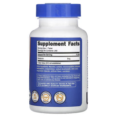 Nutricost, Melatonin, Mixed Berry, 5 mg, 240 Tablets