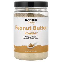 Nutricost Pantry Peanut Butter Powder – 12.8 oz (358 g)