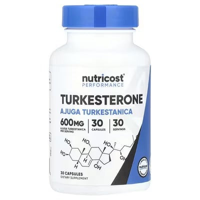 Nutricost Performance Turkesterone – 30 Capsules