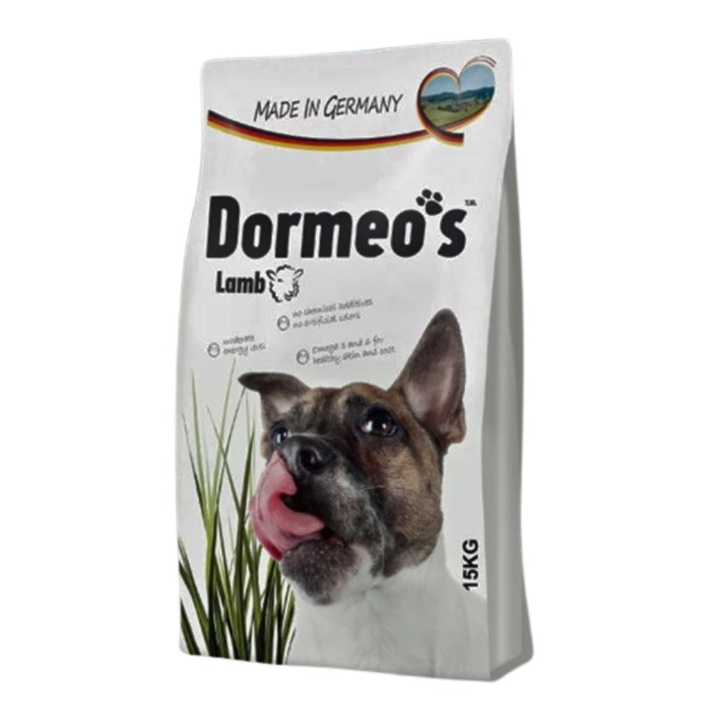Dormeos Lamb Dry Dog Food – Complete Nutrition for Adult Dogs, 15kg