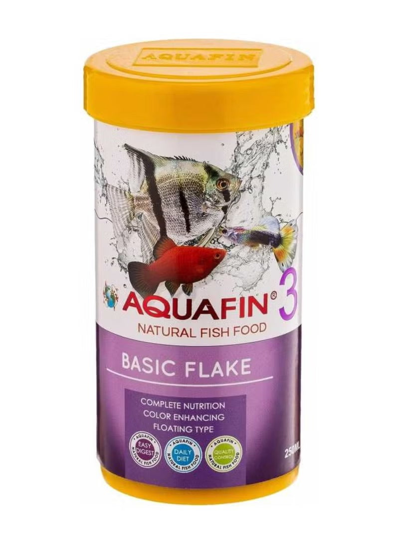KW Zone Aquafin Basic Flake Fish Food – 250ml