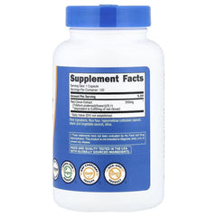 Nutricost Red Clover, 200 mg, 120 Capsules – Herbal Dietary Supplement