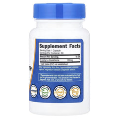 Nutricost S-Acetyl L-Glutathione, 100 mg, 60 Capsules – Antioxidant Supplement