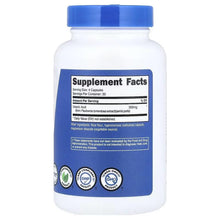 Nutricost Performance dietary supplement bottle back label, blue cap