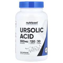 Nutricost Performance Ursolic Acid, 75 mg, 120 Capsules – Premium Dietary Supplement