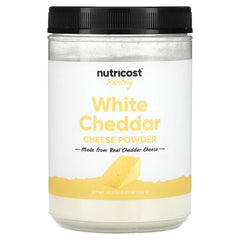 Nutricost Pantry White Cheddar Cheese Powder, 40.5 oz (1,134 g) – Rich & Creamy Cheese Seasoning