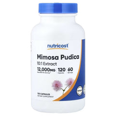Nutricost Mimosa Pudica, 600 mg, 120 Capsules – Herbal Dietary Supplement