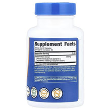 Dietary supplement bottle back label with Supplement Facts panel and ingredients