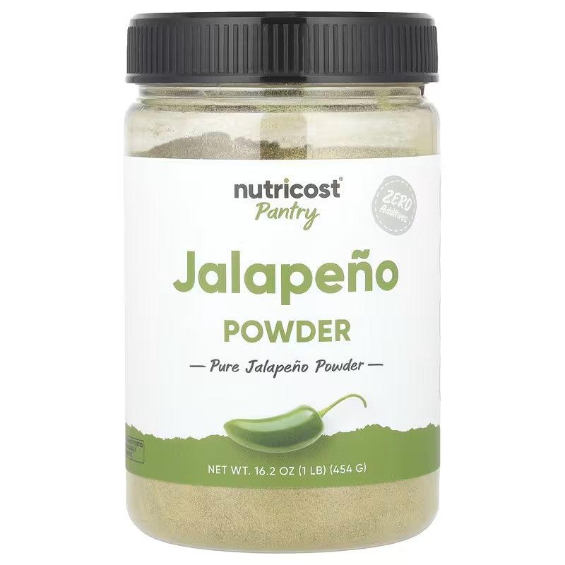 Nutricost Pantry Jalapeño Powder, 16.2 oz (454 g) – Premium Jalapeño Seasoning Powder