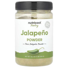 Nutricost Pantry jalapeño powder jar with front label