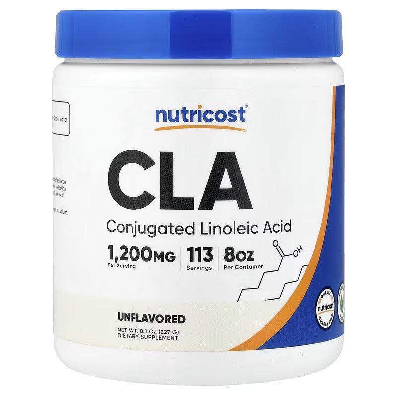 Nutricost CLA Powder, Unflavoured, 8.1 oz (227 g) – Conjugated Linoleic Acid Supplement