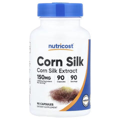 Nutricost Corn Silk, 150 mg, 90 Capsules – Herbal Dietary Supplement