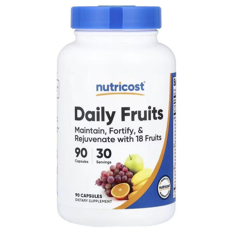 Nutricost Daily Fruits, 90 Capsules – Fruit Blend Dietary Supplement