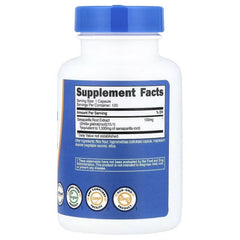Nutricost Sarsaparilla Root, 100 mg, 120 Capsules – Herbal Dietary Supplement