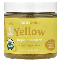 Nutricost, Nutricolor™ Yellow Organic Turmeric, 70 g (2.5 oz)
