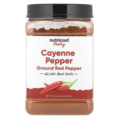 Nutricost Pantry Cayenne Pepper, 32.4 oz (907 g) – Premium Ground Cayenne Pepper
