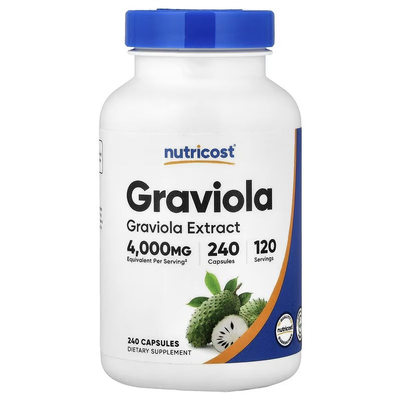 Nutricost, Graviola, 240 Capsules (100 mg per Capsule)