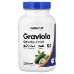 Nutricost, Graviola, 240 Capsules (100 mg per Capsule)