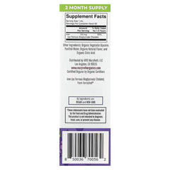 MaryRuth's Toddler Iron Organic Liquid Drops, Grape, 2 fl oz (60 ml) – For Ages 1–3 Years