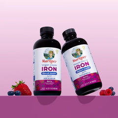 MaryRuth's, Vegan Liquid Iron, For Ages 4+, Berry, 6 mg, 15.22 fl oz (450 ml)