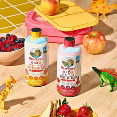 MaryRuth's Kids Morning Multivitamin with Lutein, Apple Berry Blast, 15.22 fl oz (450 ml)