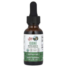 Iodine organic liquid drops bottle with black dropper cap