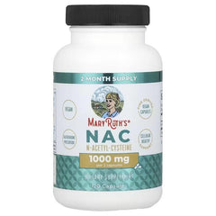 MaryRuth's NAC, 500 mg, 120 Capsules – Dietary Supplement