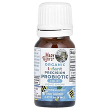 MaryRuth's organic infant precision probiotic liquid drops bottle, unflavored