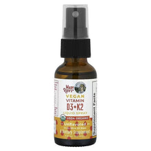 Vegan Vitamin D3 + K2 liquid spray bottle with pump, unflavored