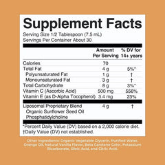 MaryRuth's, Megadose Vitamin C Liposomal, Citrus + Vanilla, 7.6 fl oz (225 ml)