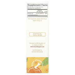 MaryRuth's, Organic Kids Vitamin D3 Liquid Drops, 4-13 Years, Orange, 640 IU, 0.5 fl oz (15 ml)