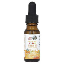 MaryRuth's organic kids Vitamin D3 liquid drops bottle with black dropper, orange