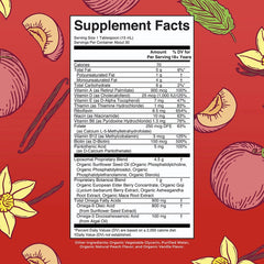 MaryRuth's, Organic Men's Multivitamin Liposomal, Vanilla Peach, 15.22 fl oz (450 ml)