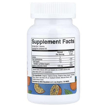 MaryRuth's Vitamin C gummies bottle, supplement facts label on back
