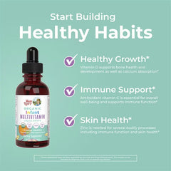 MaryRuth's, Organic Infant Multivitamin Liquid Drops, 6-12 Months, Orange Vanilla, 2 fl oz (60 ml)